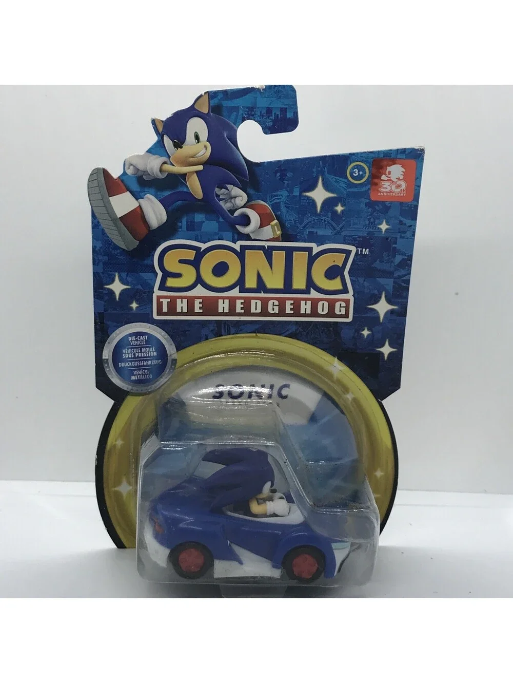 Sonic the Hedgehog Team Racing Sonic Speed Star Die-cast Car by Jakks Pacific
